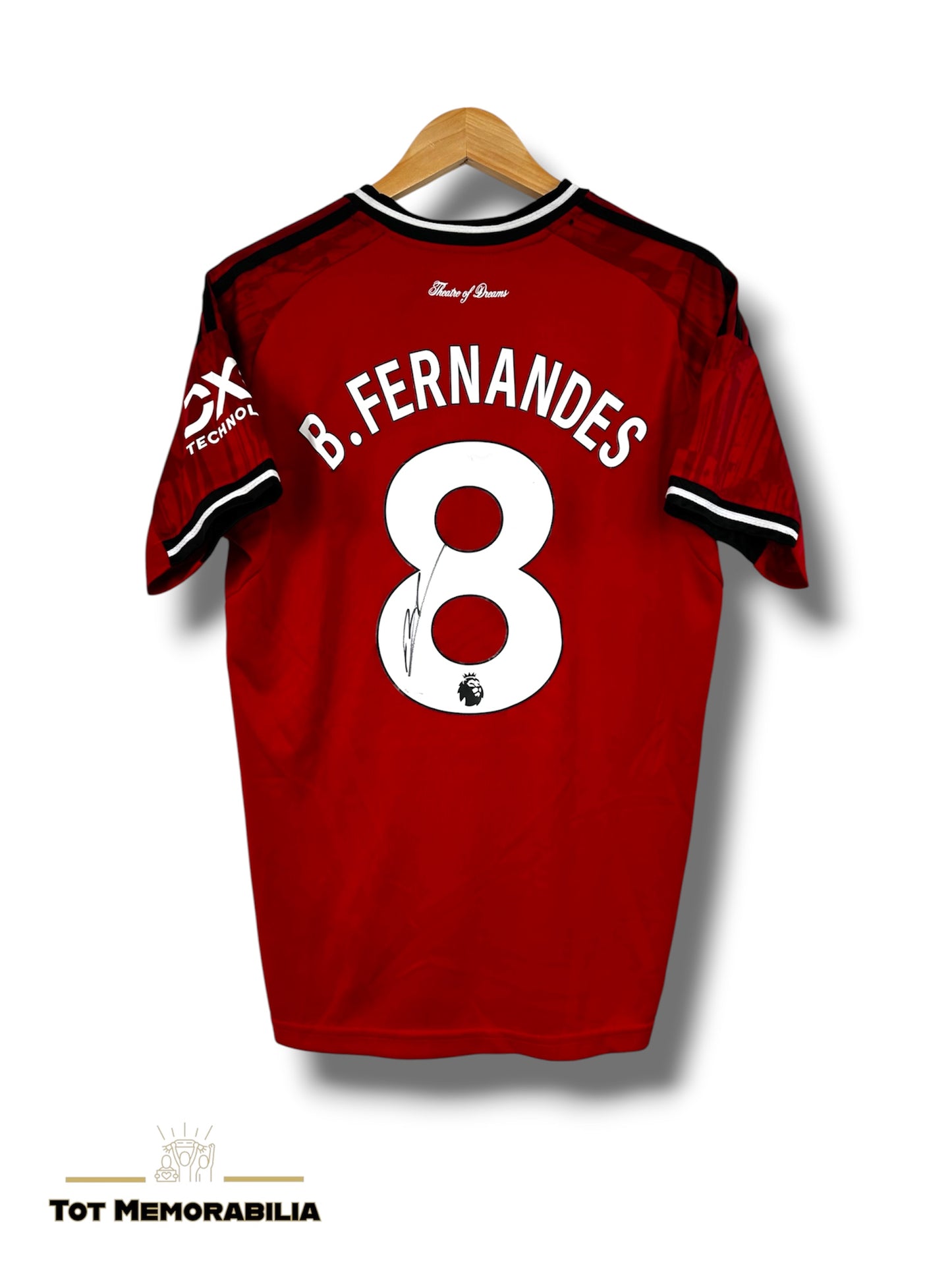 Bruno Fernandes Manchester United - Signed Shirt/Jersey - With Proof