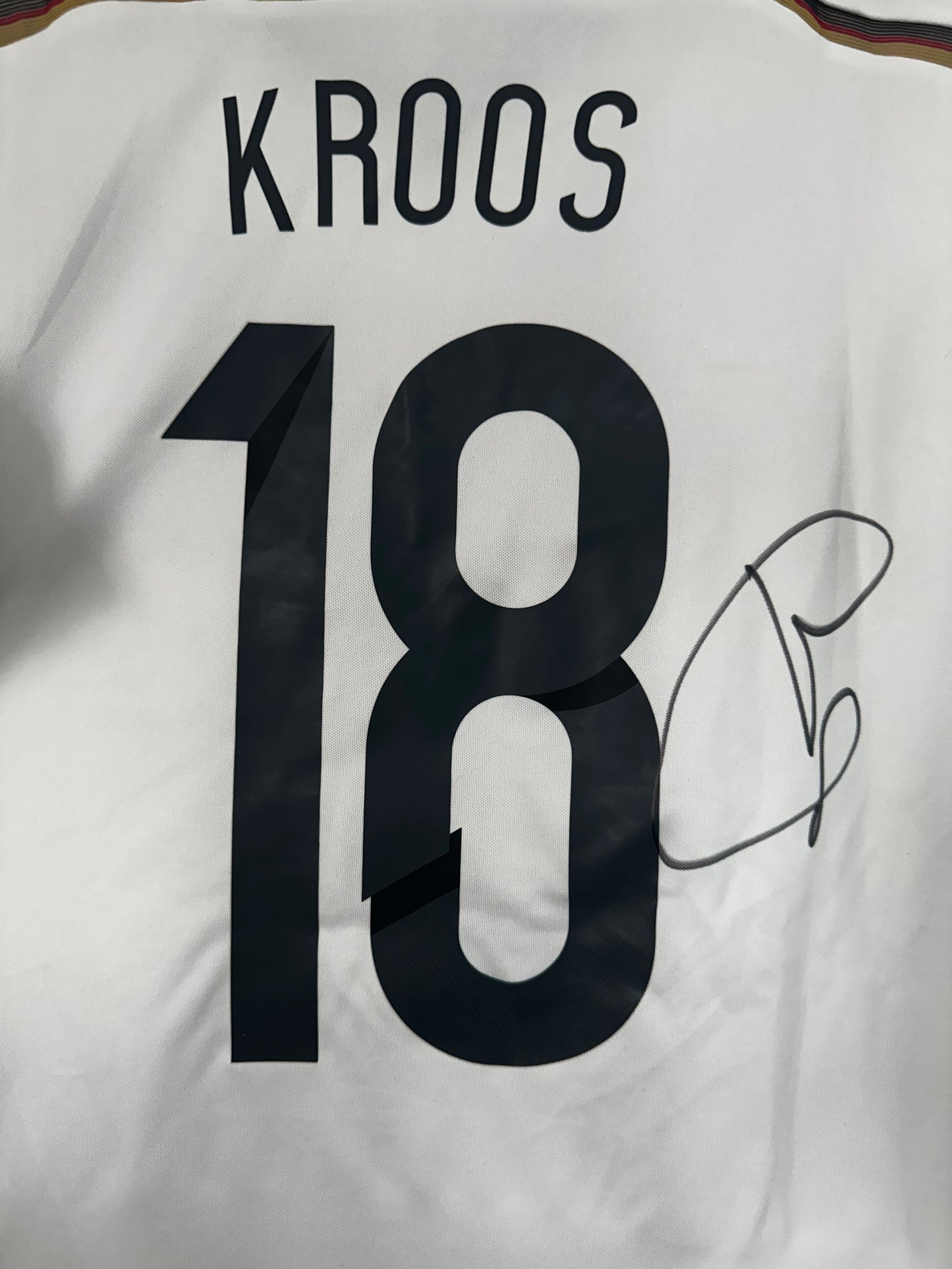Toni Kroos Germany - Signed Shirt/Jersey - With Proof
