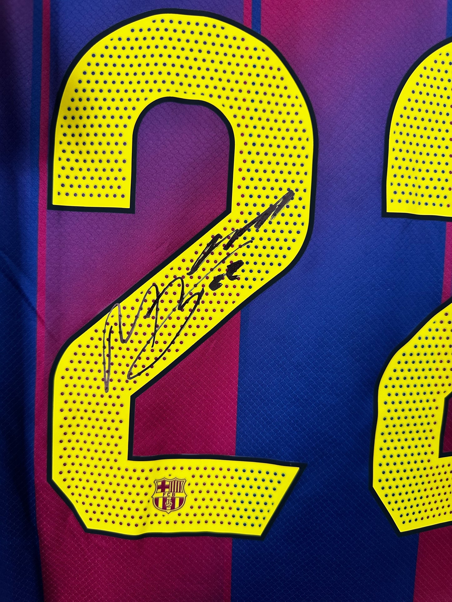 Marc Bernal Fc Barcelona - Signed Shirt/Jersey - With Proof