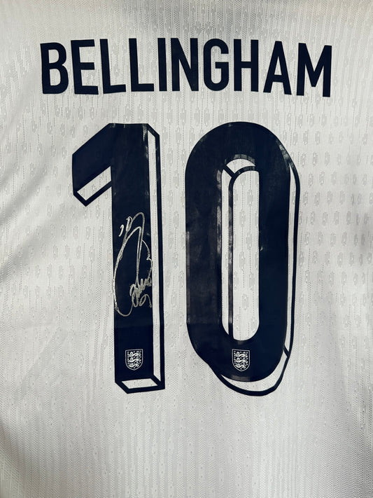 Jude Bellingham England  - Signed (Inscribed) Shirt/Jersey - With Proof