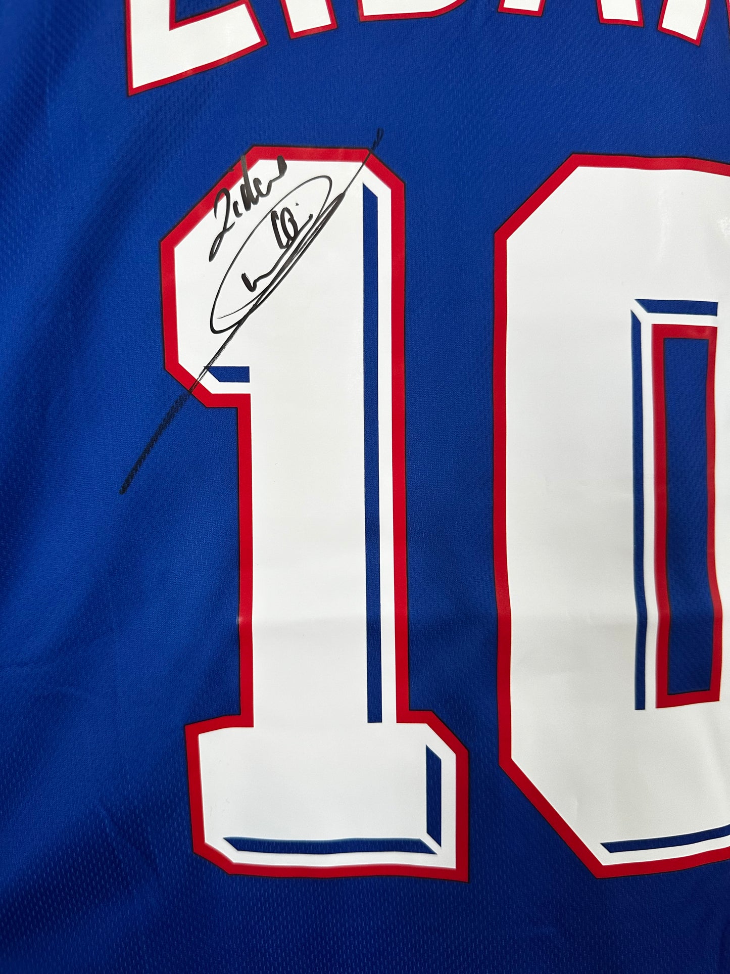 Zinedine Zidane France - Signed Shirt/Jersey - Proof