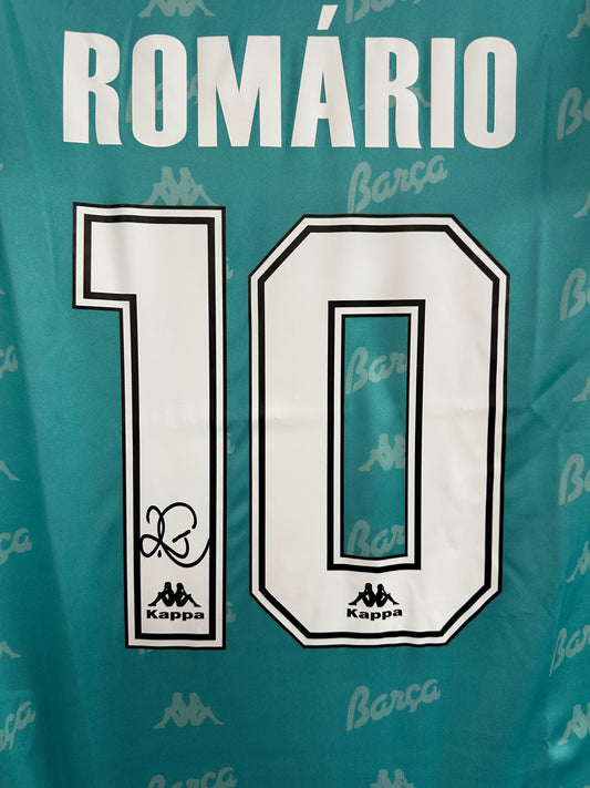 Romario Fc Barcelona - Signed Shirt/Jersey - With Proof