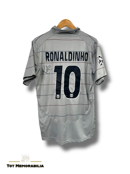 Ronaldinho Fc Barcelona - Signed Shirt/Jersey - With Proof