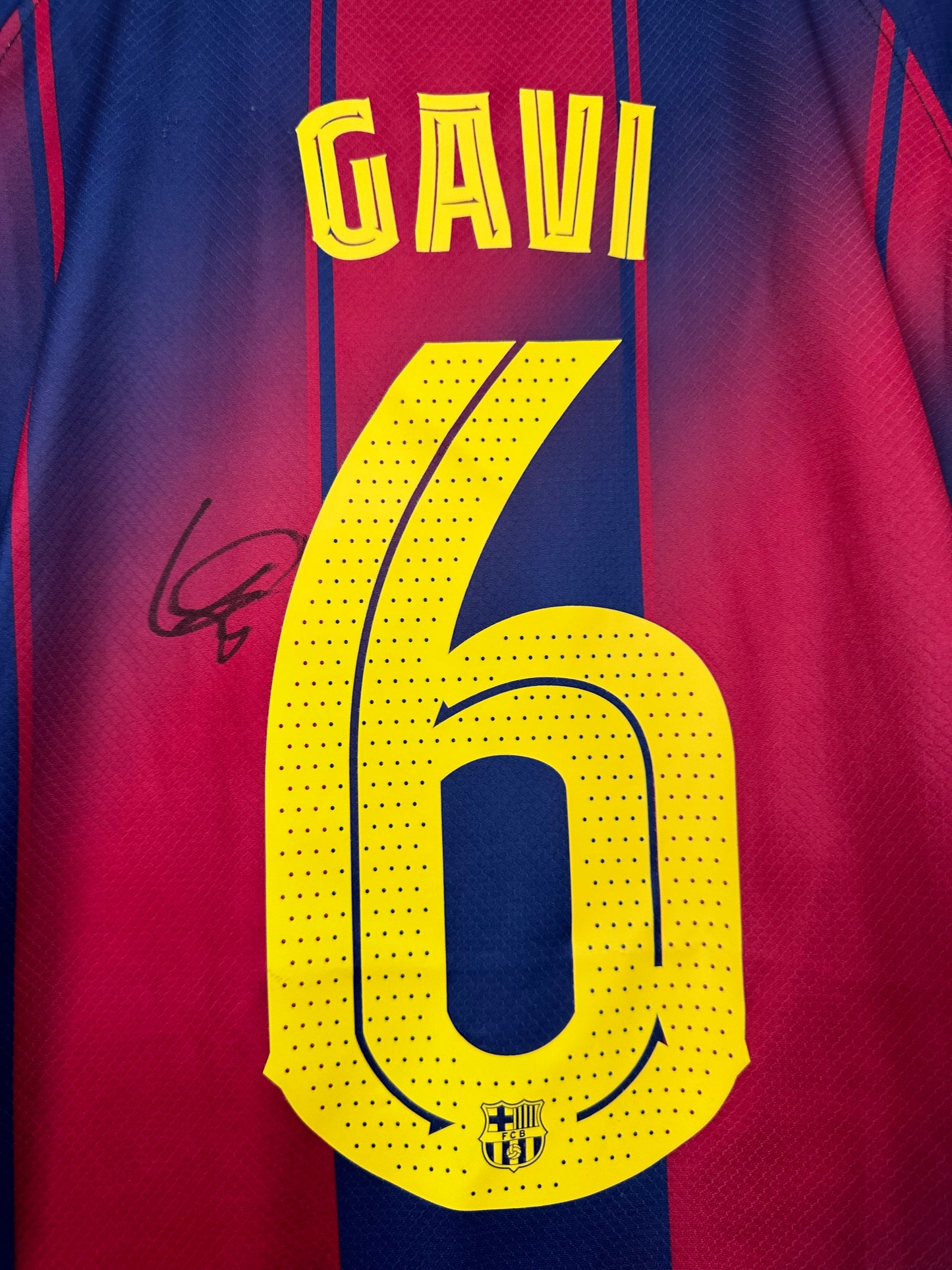 Gavi Fc Barcelona - Signed Shirt/Jersey - With Proof