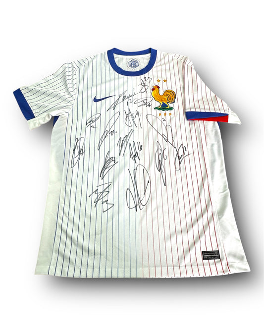 Squad Signed France - Signed Jersey/Shirt - Proof