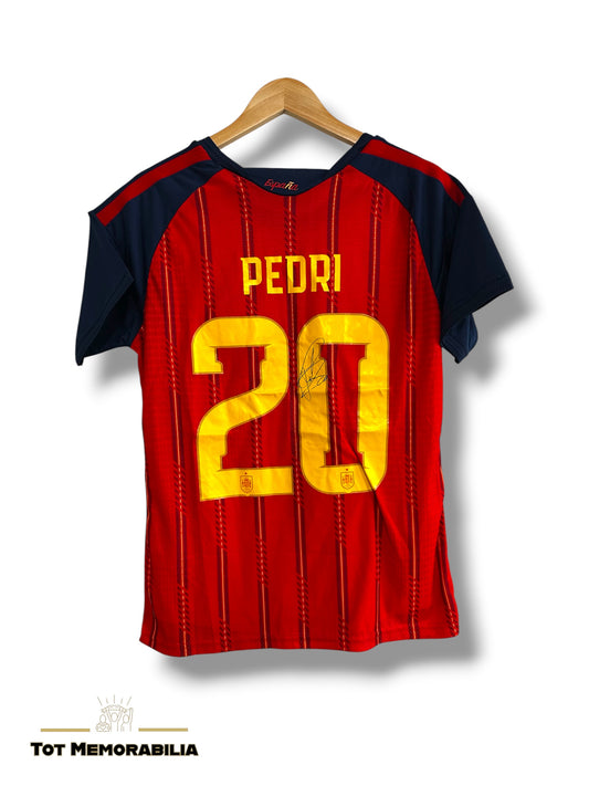 Pedri Spain - Signed Shirt/Jersey - With Proof