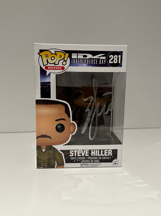 Will Smith - Signed Funko Pop Steve Hiller - PROOF