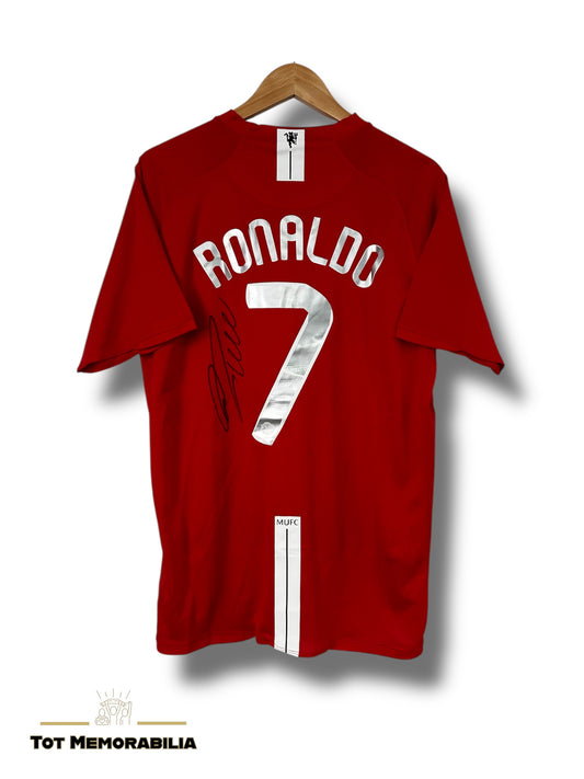Cristiano Ronaldo Manchester United - Signed Shirt/Jersey - With Proof