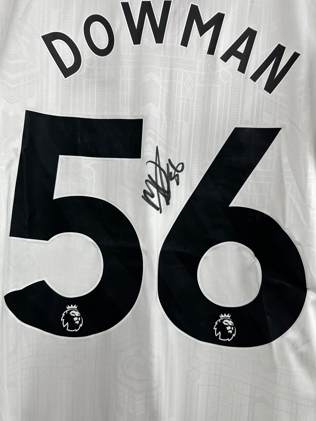 Max Dowman Arsenal - Signed Shirt/Jersey - With Proof