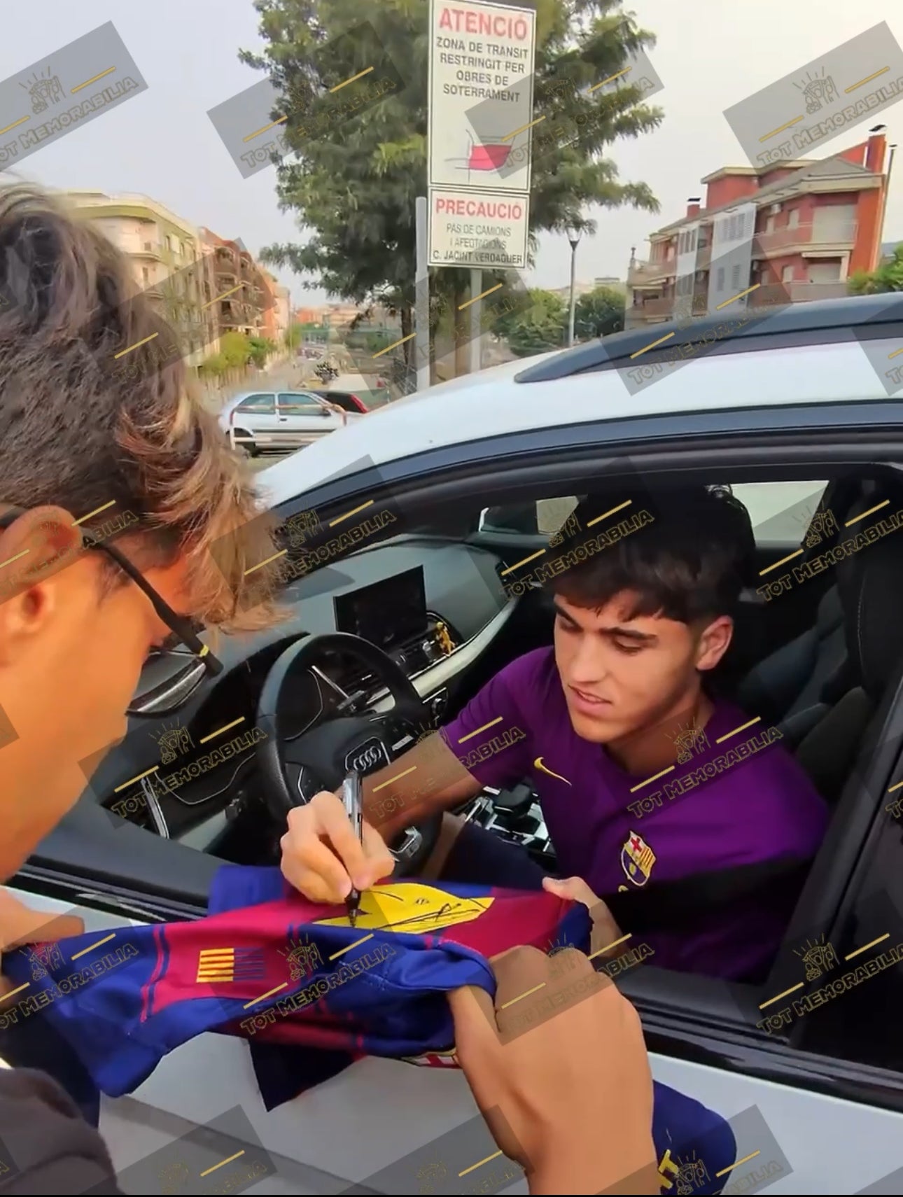 Pau Cubarsi Fc Barcelona - Signed Shirt/Jersey - With Proof