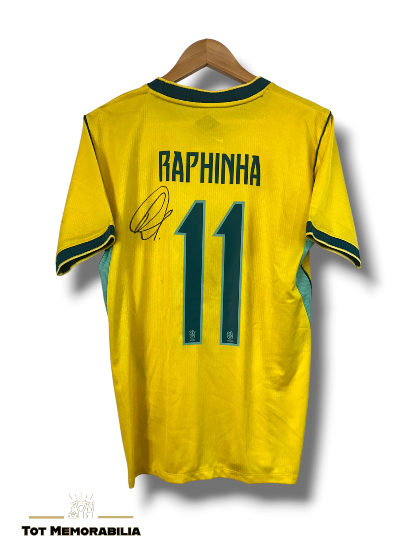 Raphinha Brazil - Signed Shirt/Jersey - With Proof