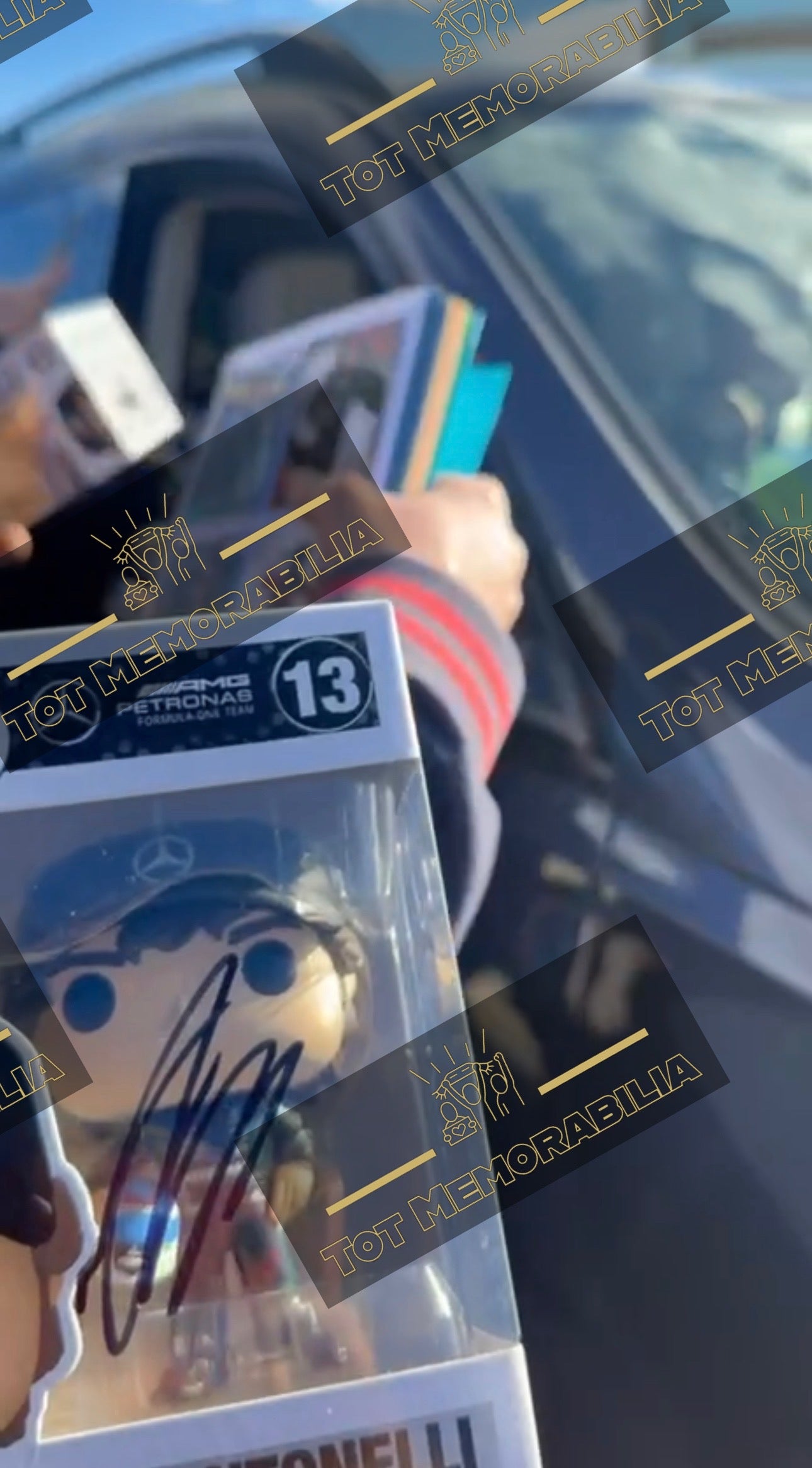 Kimi Antonelli Mercedes - Signed Funko Pop - With Proof