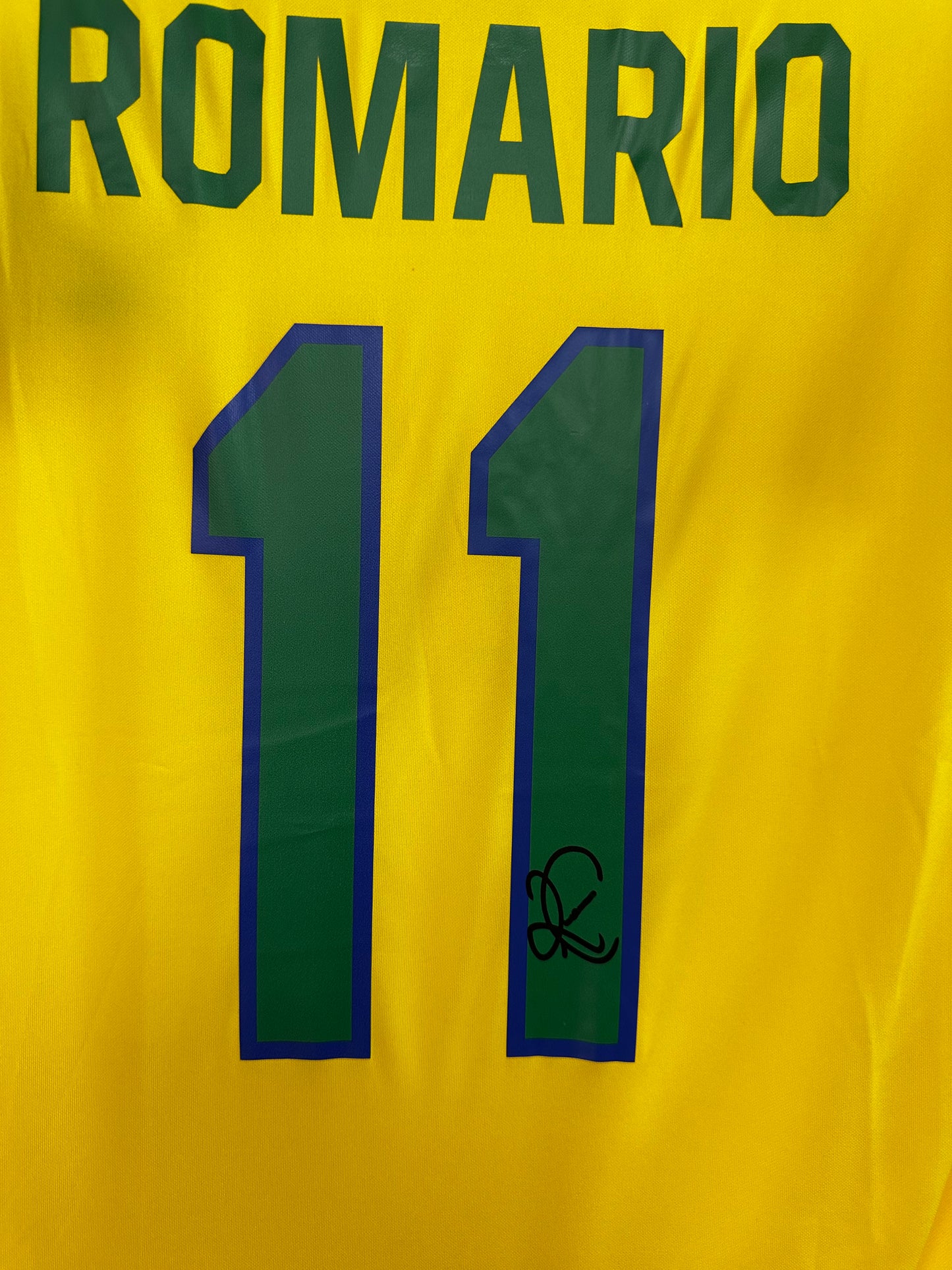 Romario Brazil - Signed Shirt/Jersey - With Proof