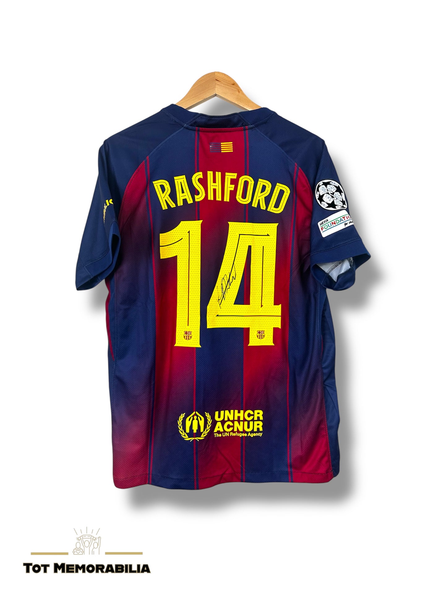 Marcus Rashford Fc Barcelona - Signed Shirt/Jersey - With Proof