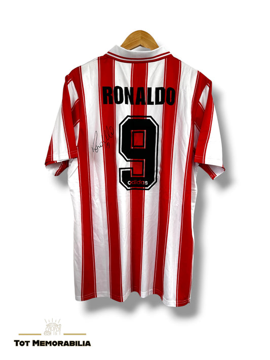 Ronaldo Nazario PSV - Signed Shirt/Jersey - With Proof