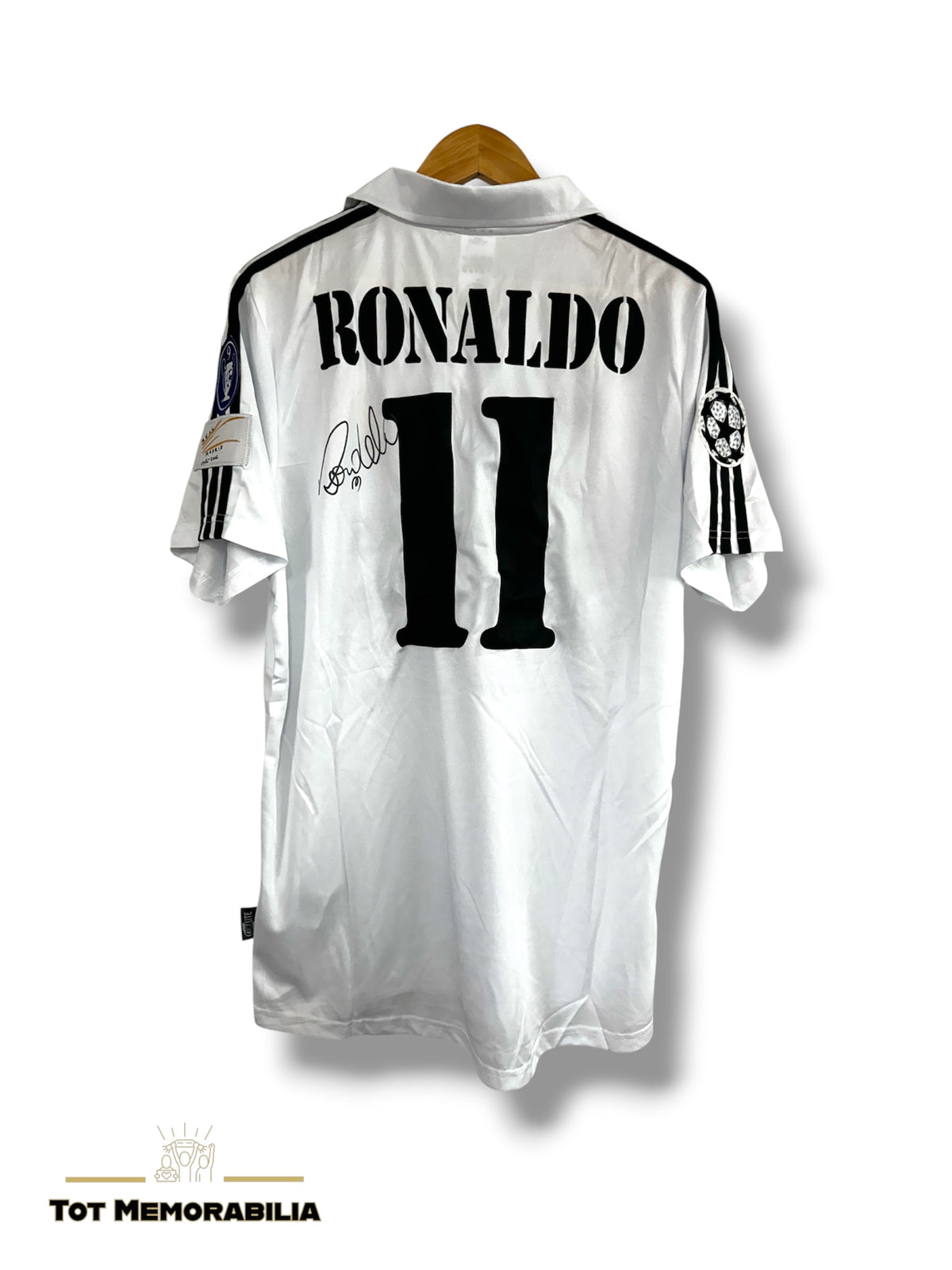 Ronaldo Nazario Real Madrid - Signed Shirt/Jersey - With Proof