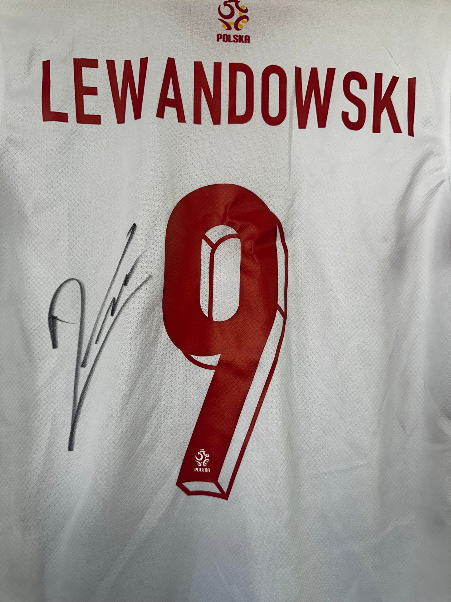 Robert Lewandowski Poland - Signed Shirt/Jersey - With Proof