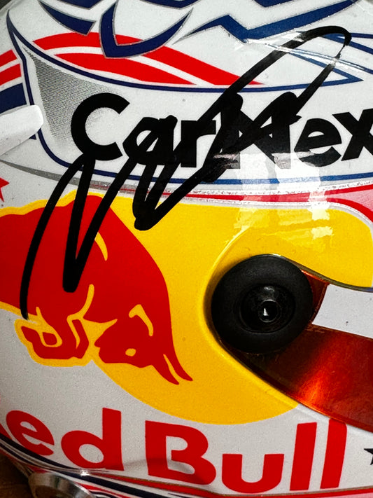 Max Verstappen Red Bull - Signed Helmet - With Proof