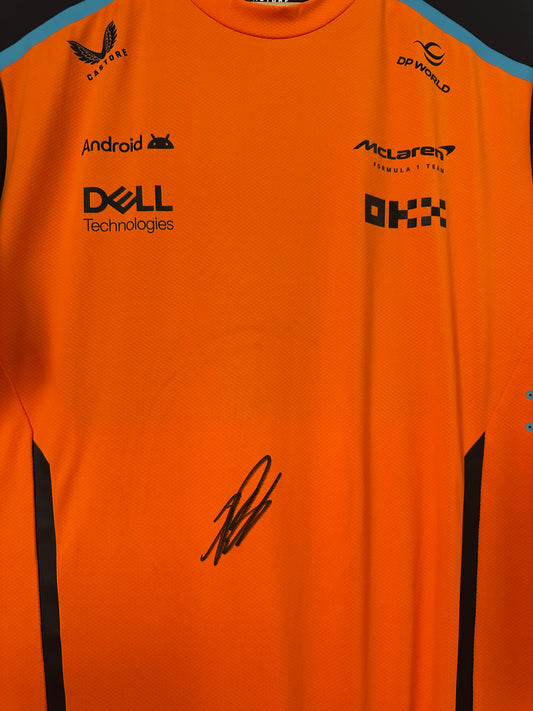 Oscar Piastri McLaren - Signed Shirt/Jersey - With Proof