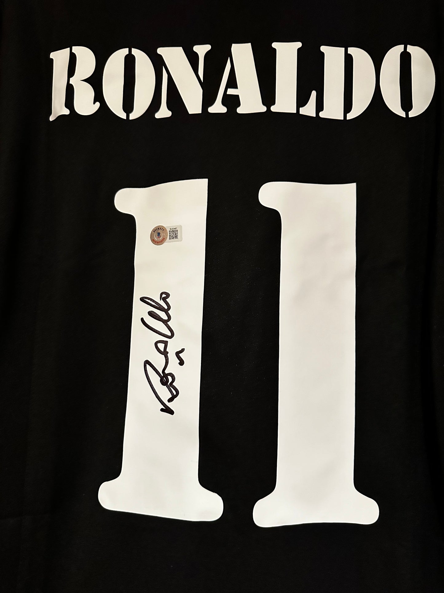 Ronaldo Nazario Real Madrid - Signed Shirt/Jersey - Beckett COA