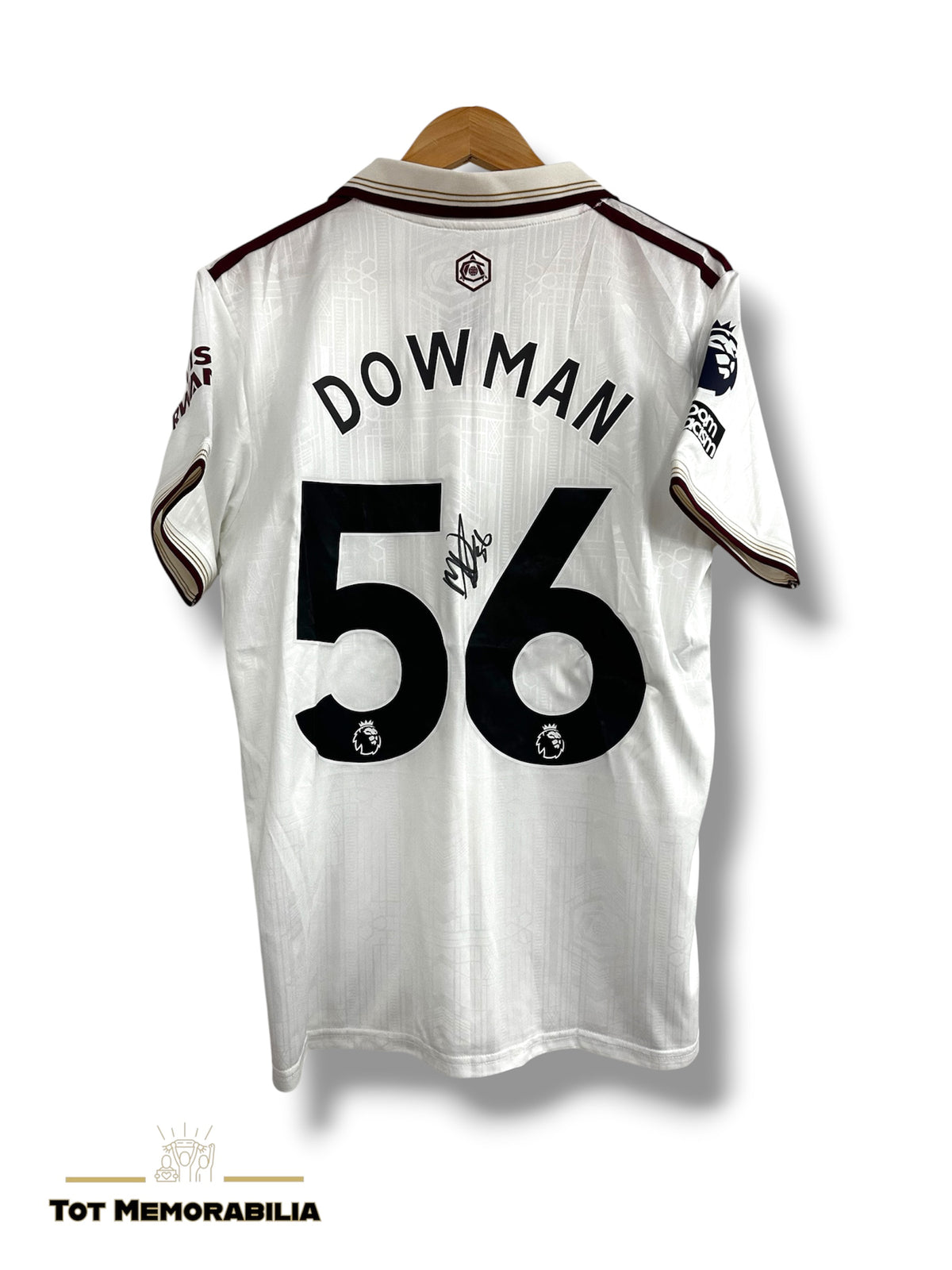 Max Dowman Arsenal - Signed Shirt/Jersey - With Proof