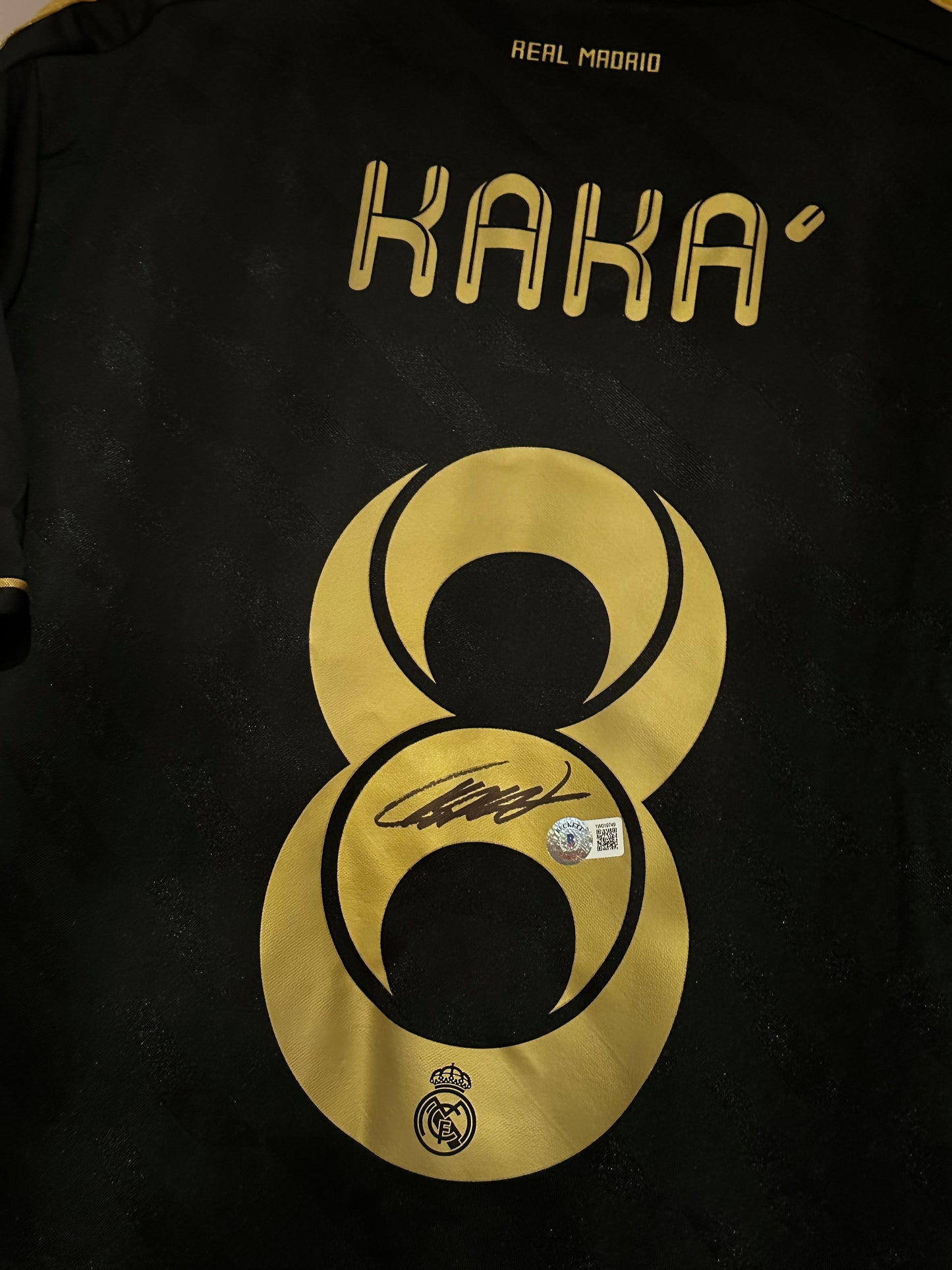 Ricardo Kaka Real Madrid - Signed Jersey/Shirt - Beckett COA