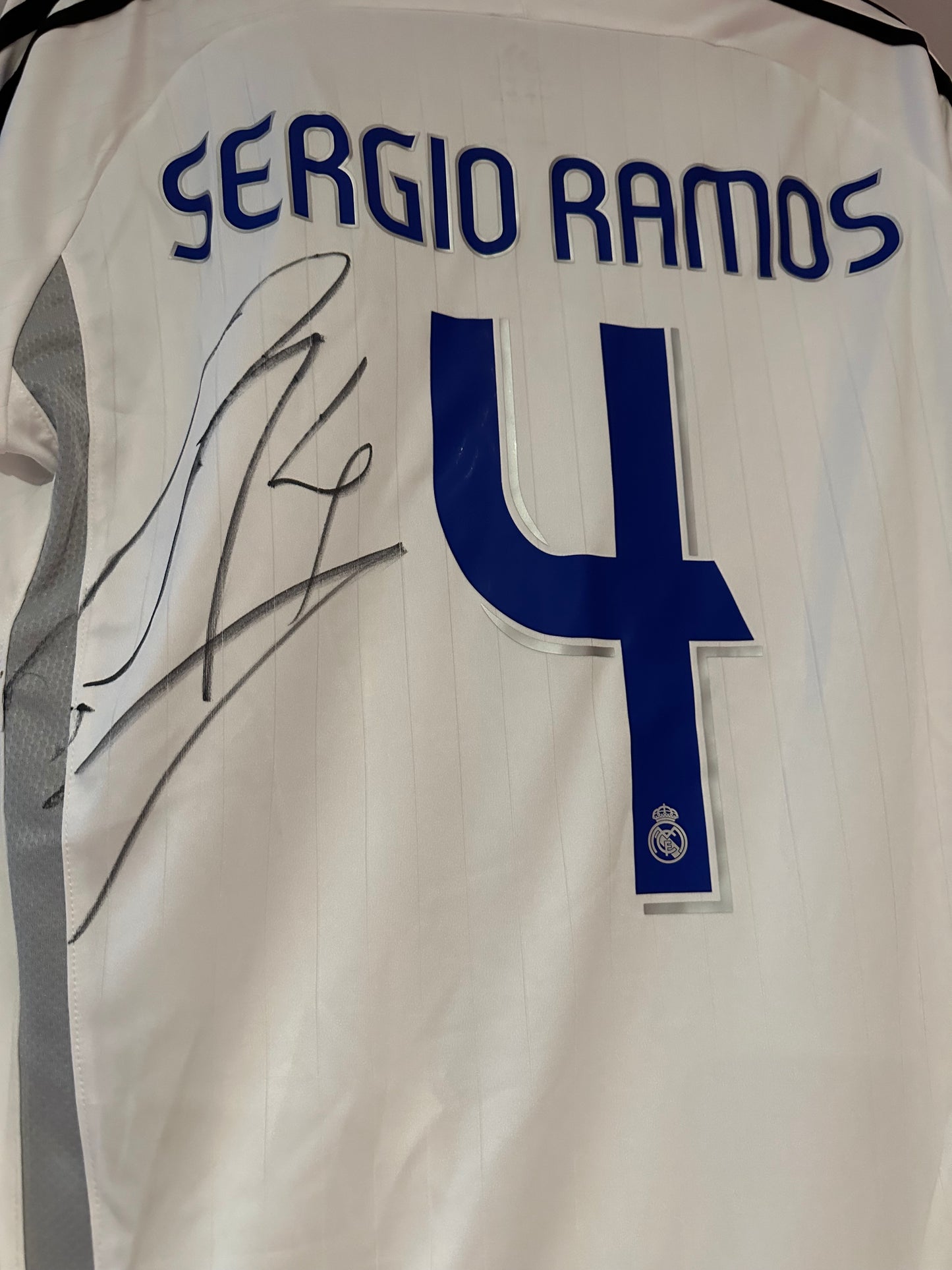 Sergio Ramos Real Madrid - Signed Shirt/Jersey - Video Proof