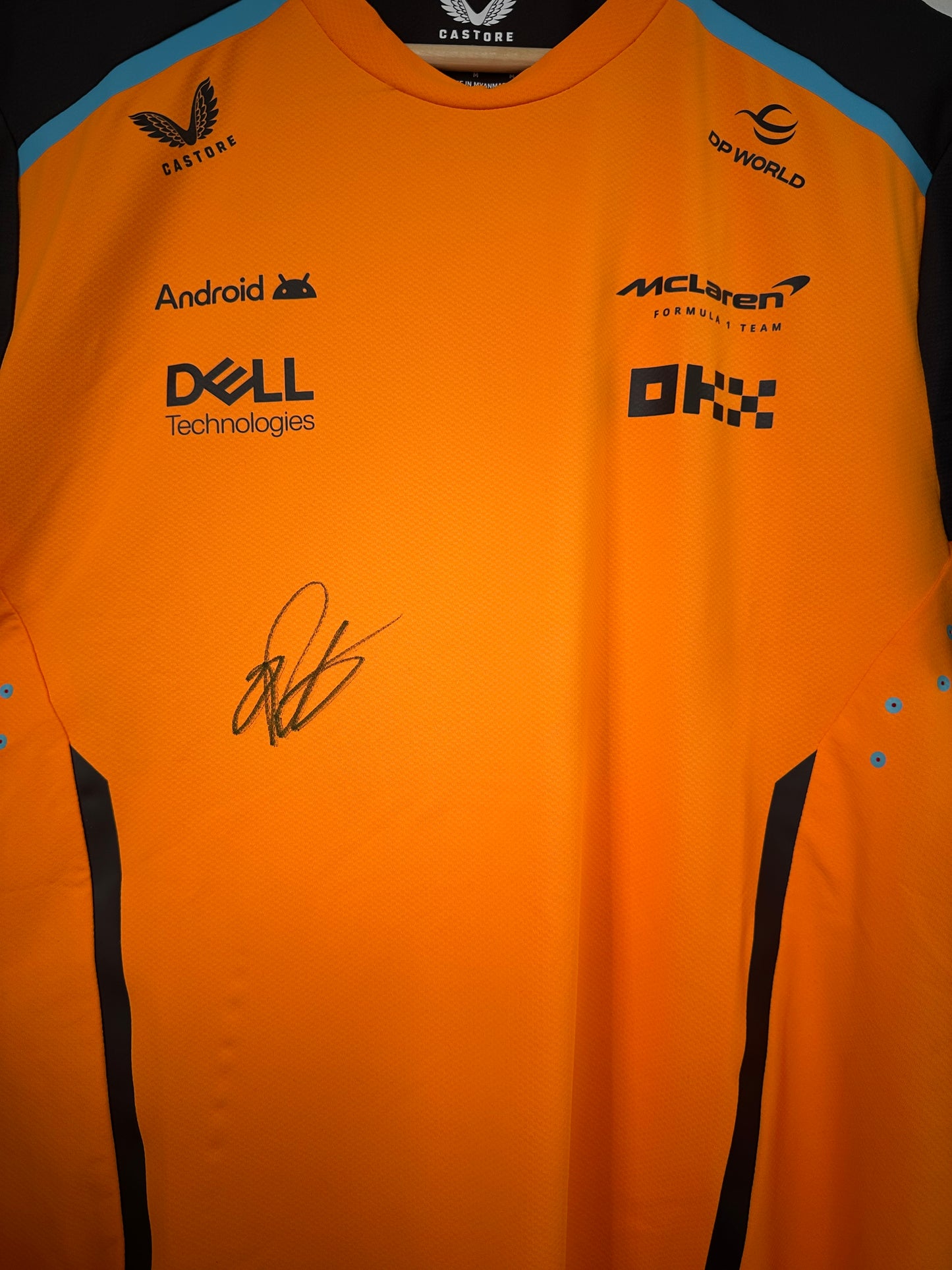 Oscar Piastri McLaren - Signed Shirt/Jersey - PROOF