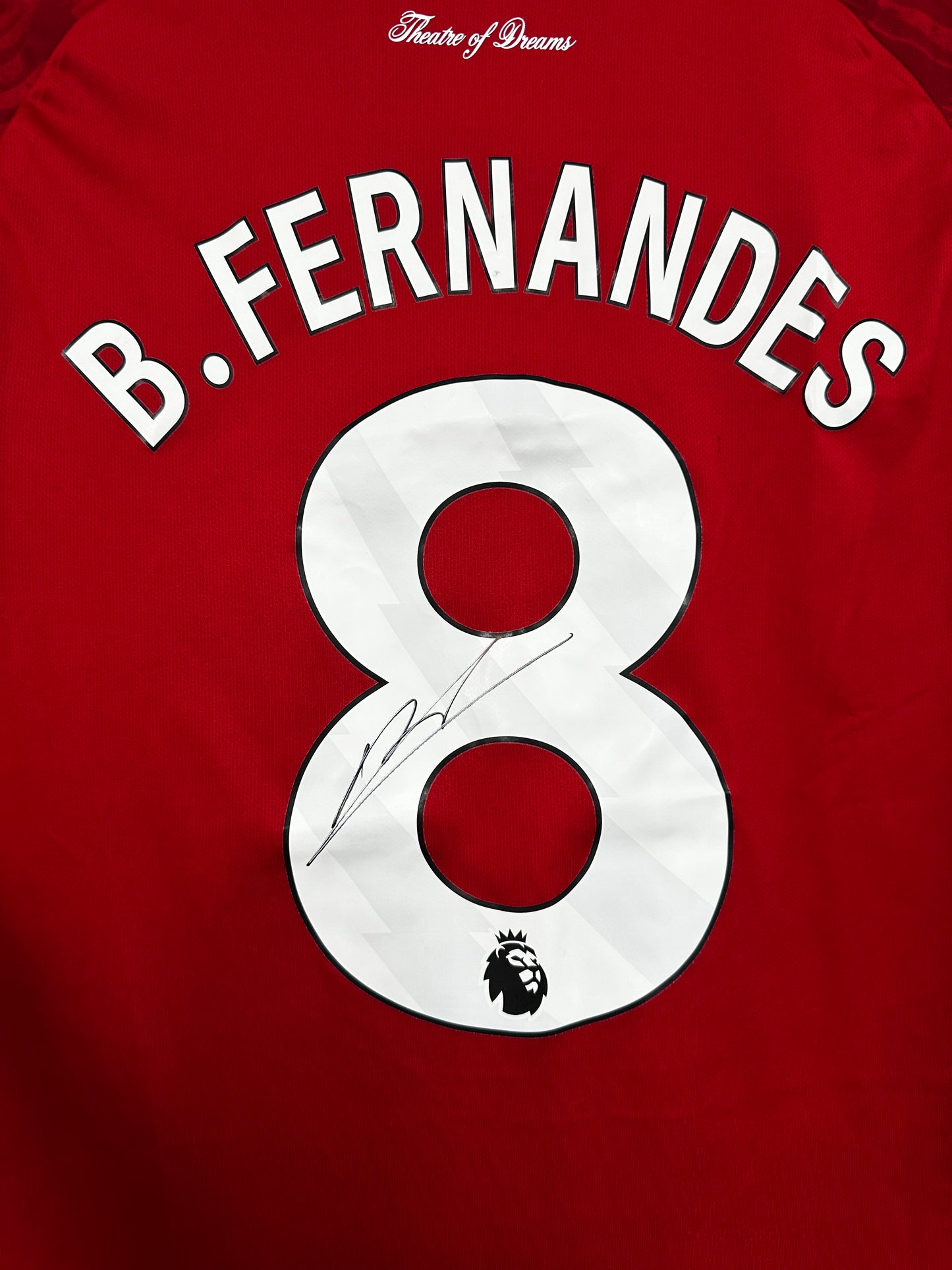 Bruno Fernandes Manchester United - Signed Shirt/Jersey - With Proof