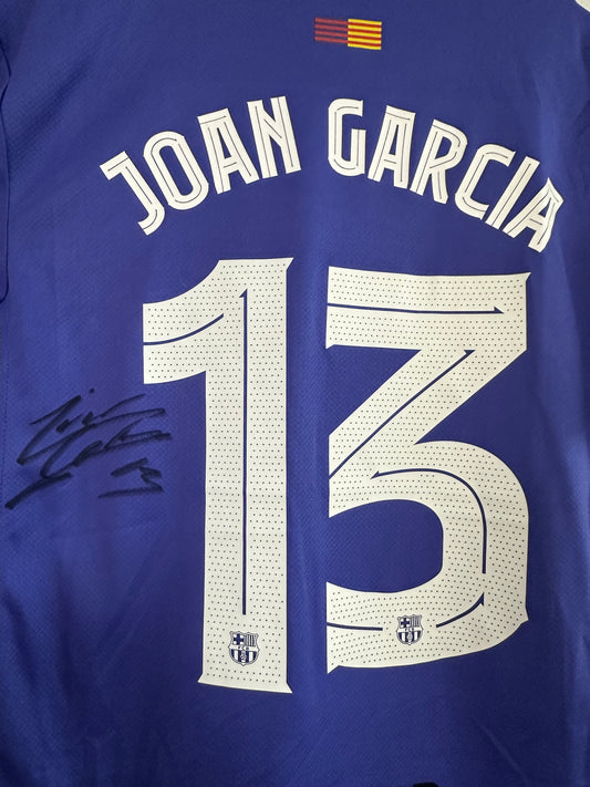 Joan Garcia Fc Barcelona - Signed Shirt/Jersey - With Proof