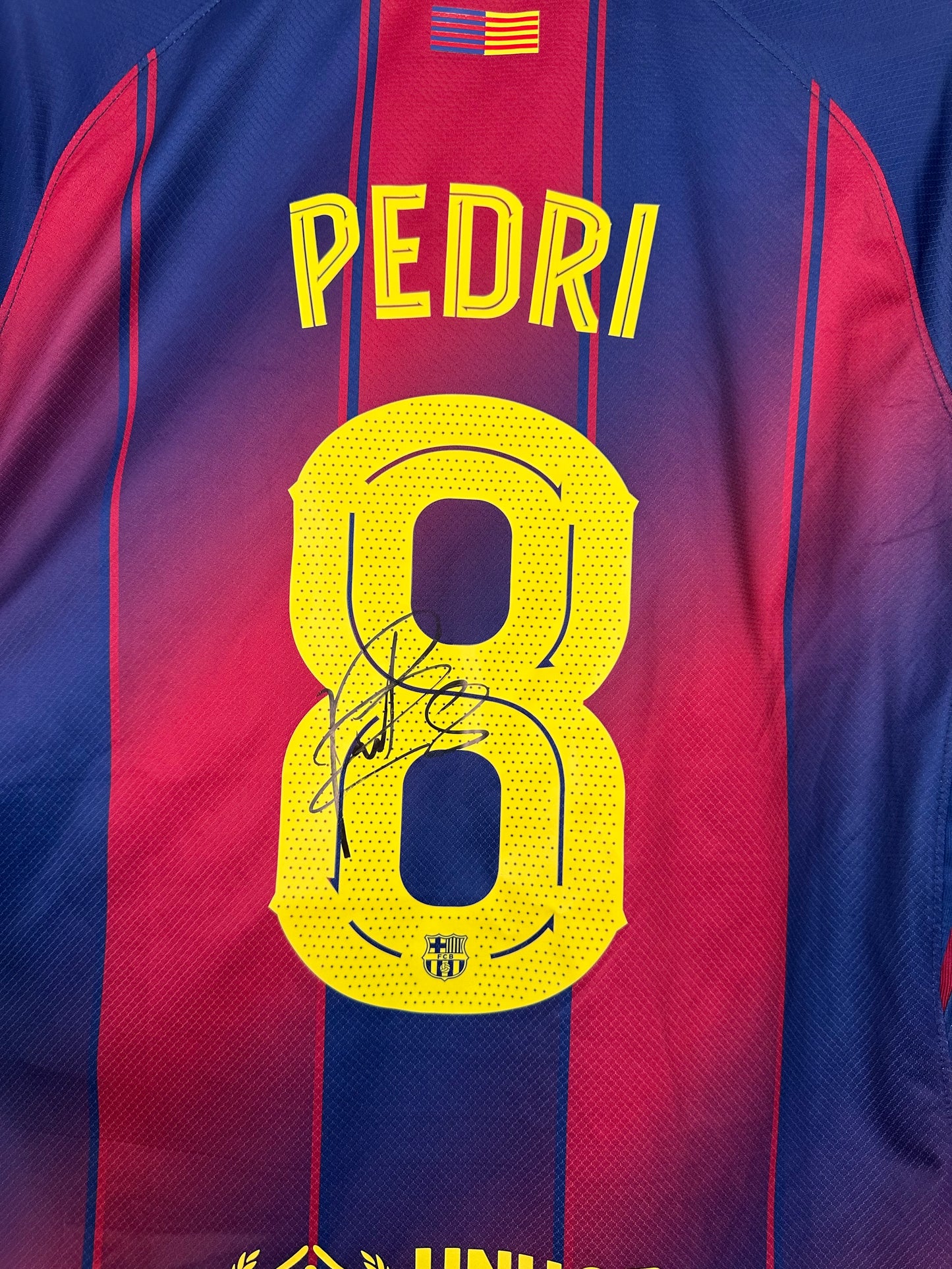Pedri Fc Barcelona - Signed Shirt/Jersey - With Proof