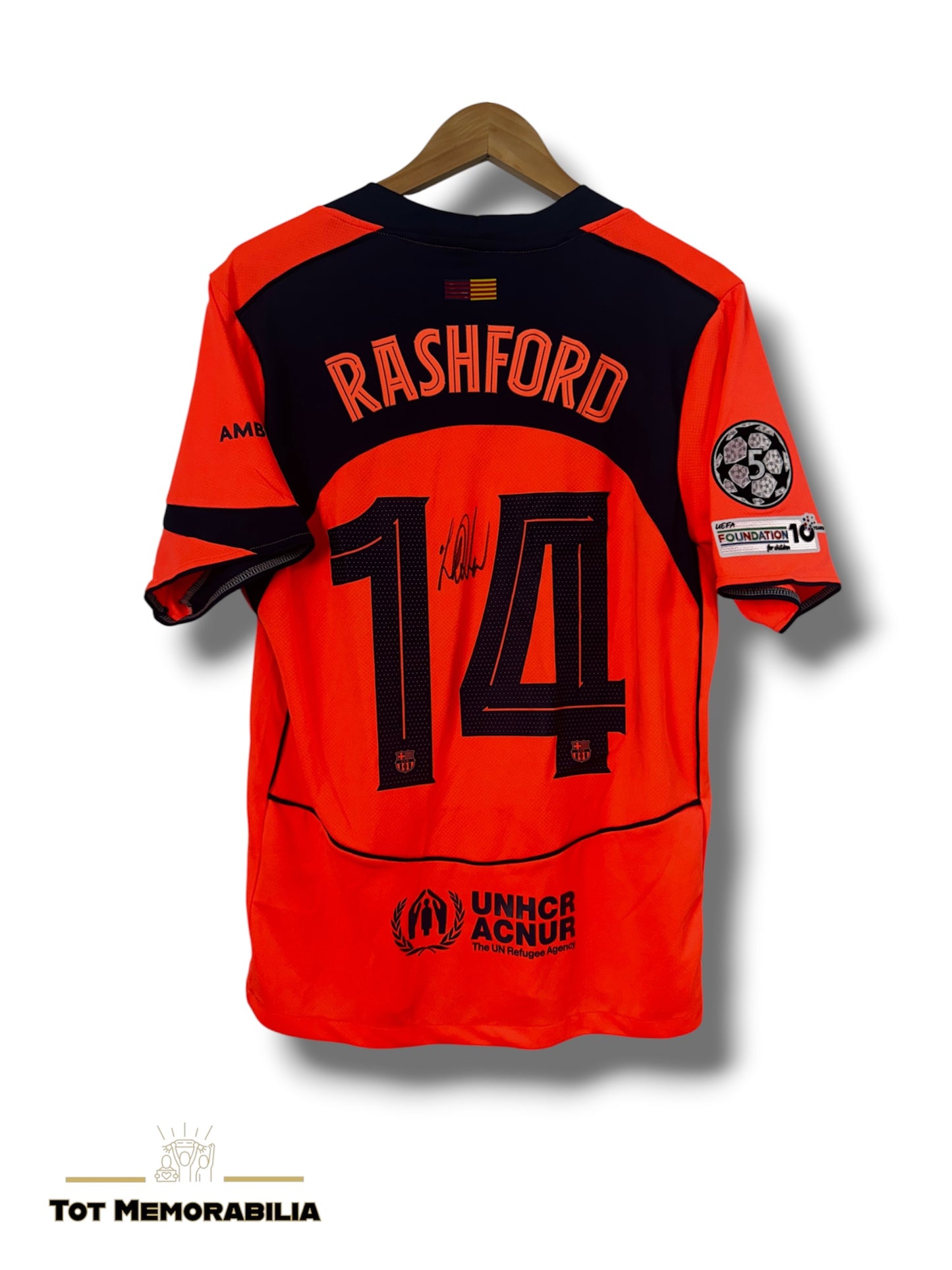 Marcus Rashford Fc Barcelona - Signed Shirt/Jersey - With Proof