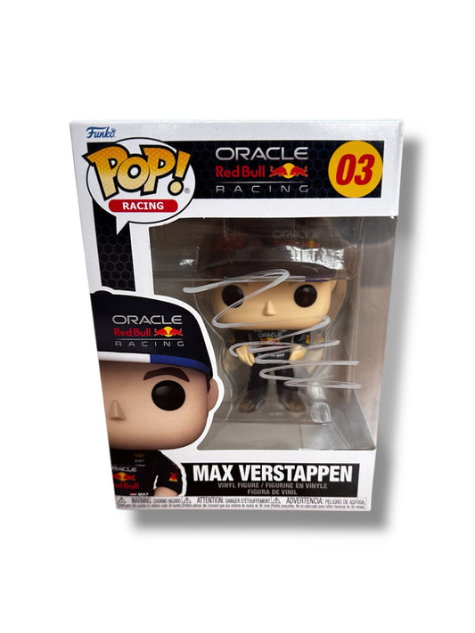 Max Verstappen - Signed Funko Pop - PROOF
