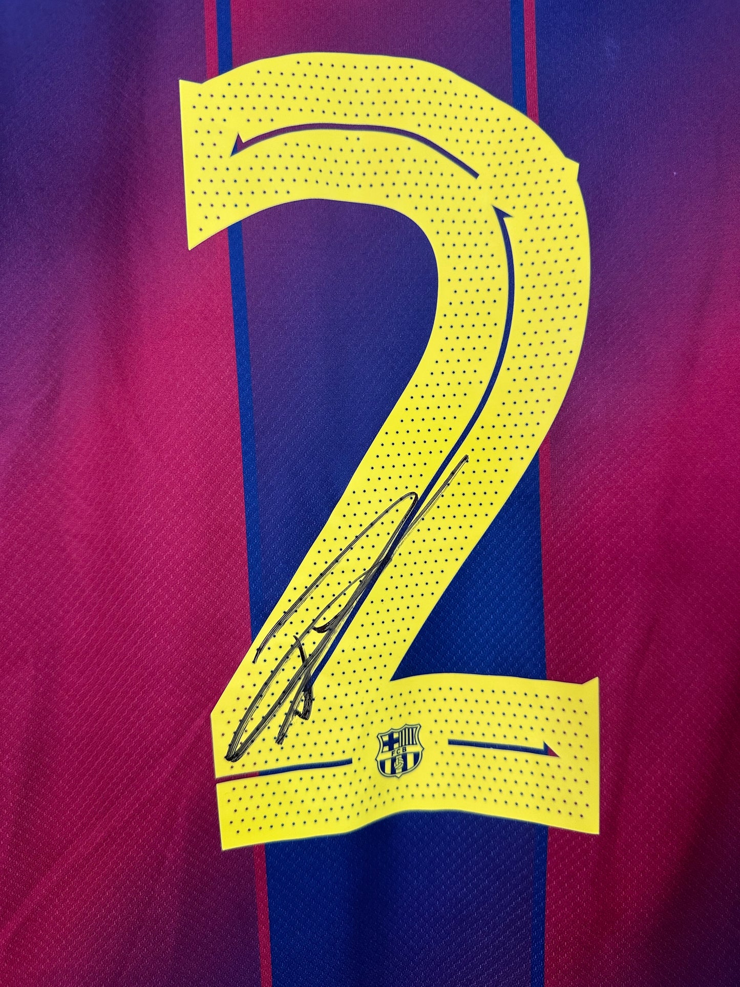 Pau Cubarsi Fc Barcelona - Signed Shirt/Jersey - With Proof