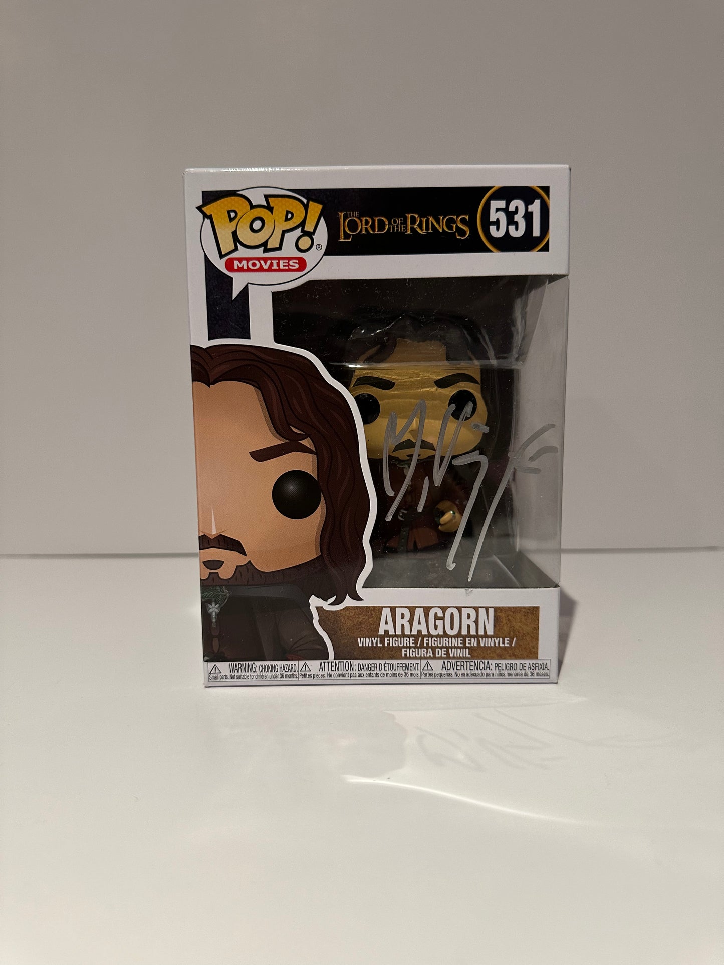 Vigoo Mortensen - Signed Funko Pop Lord Of The Rings Aragorn - PHOTO PROOF