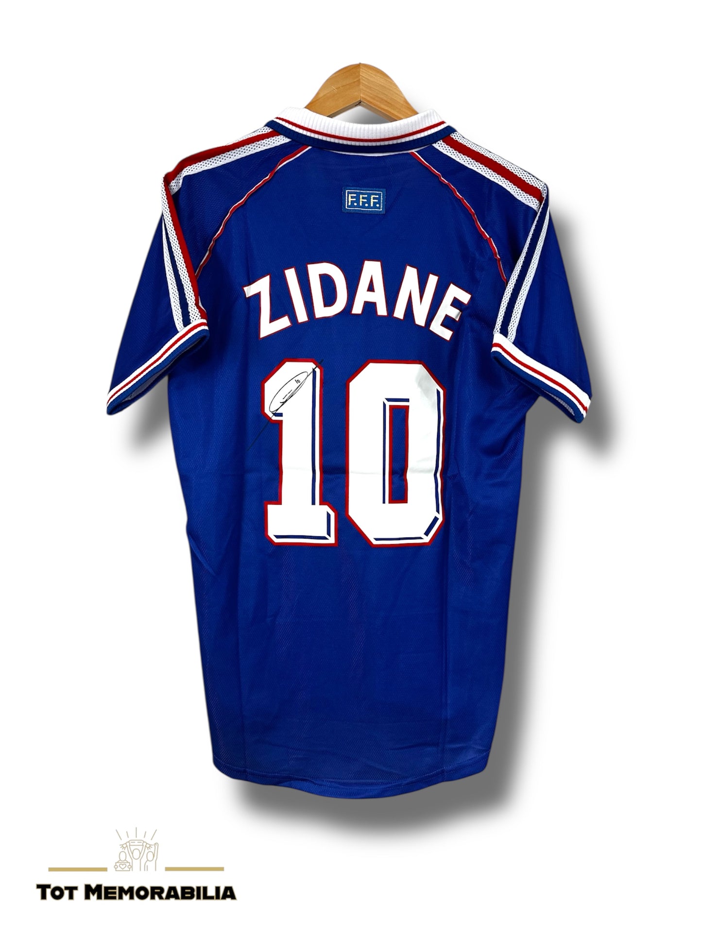 Zinedine Zidane France - Signed Shirt/Jersey - With Proof