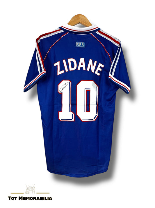 Zinedine Zidane France - Signed Shirt/Jersey - With Proof