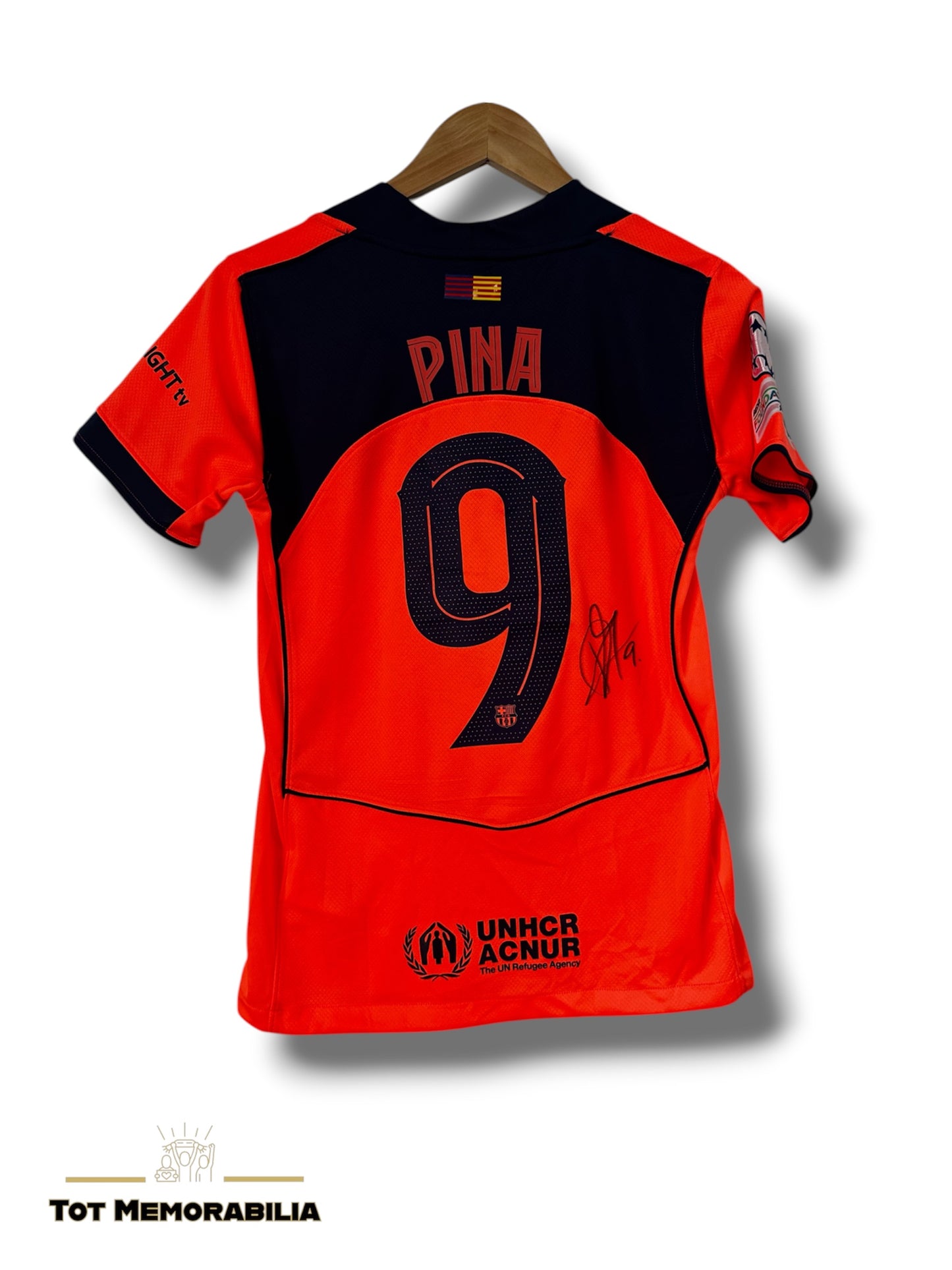 Claudia Pina Fc Barcelona - Signed Shirt/Jersey - With Proof