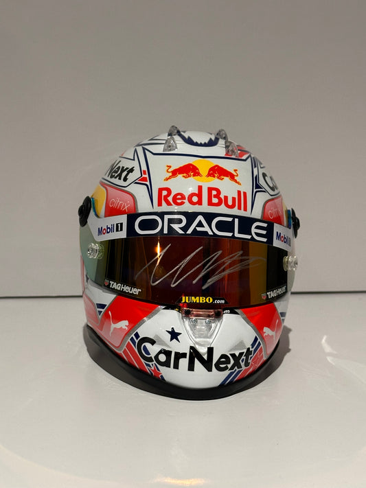 Max Verstappen - Signed Red Bull Helmet - PROOF