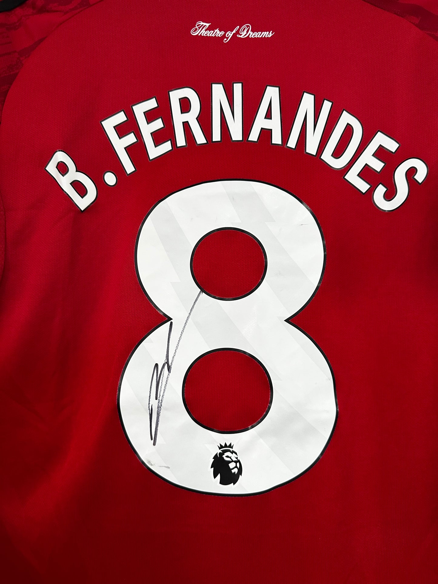 Bruno Fernandes Manchester United - Signed Shirt/Jersey - With Proof