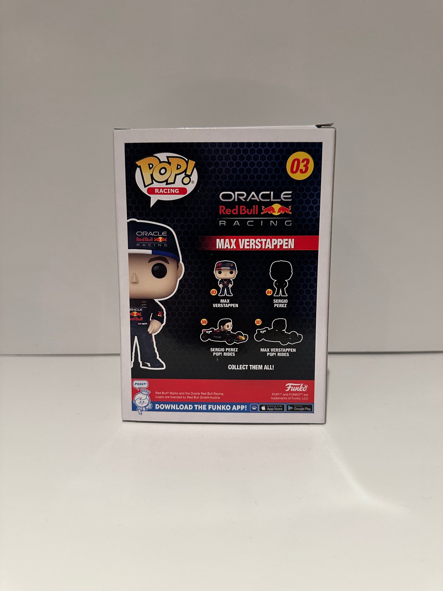 Max Verstappen - Signed Funko Pop - PROOF