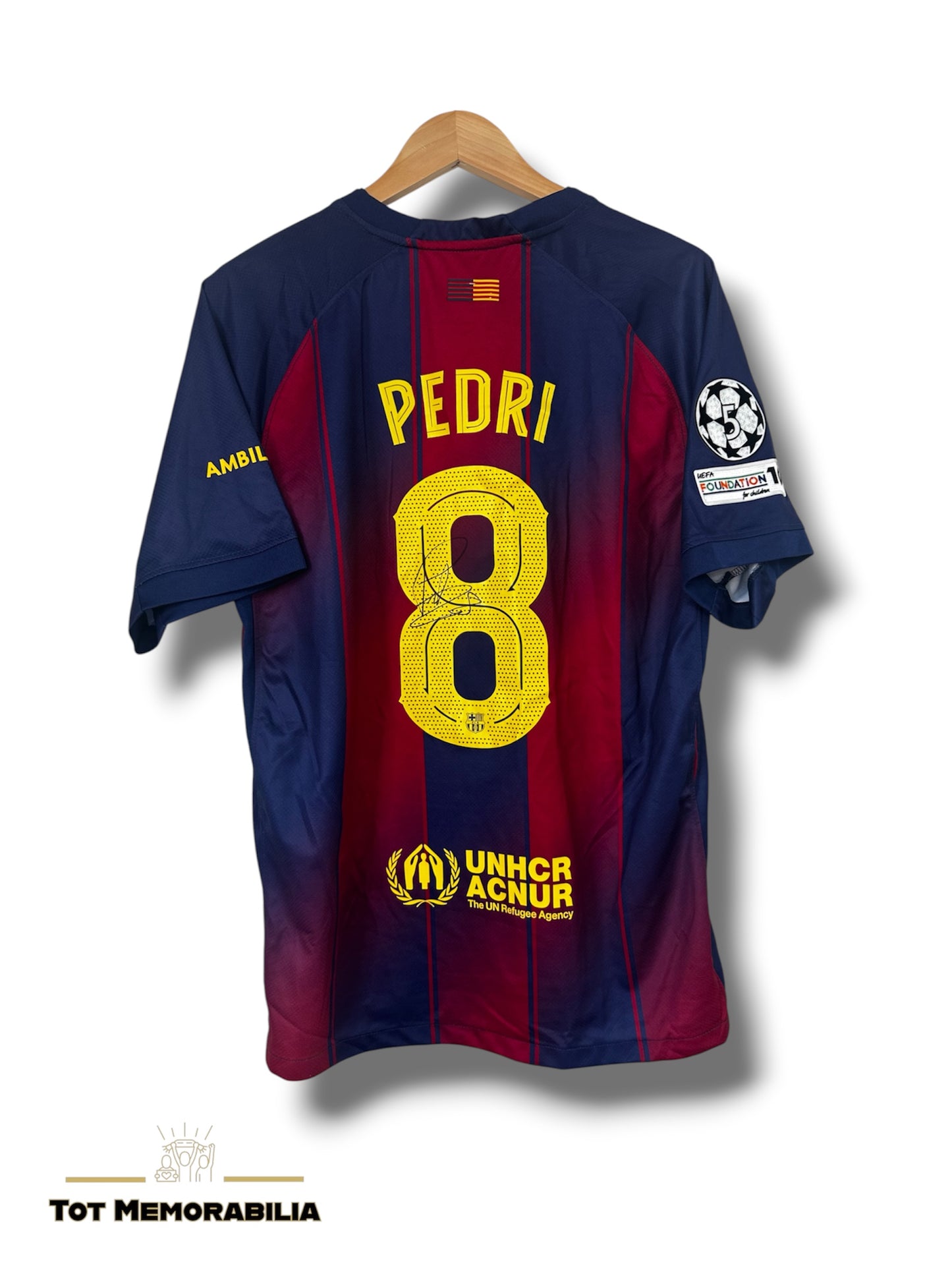 Pedri Fc Barcelona - Signed Shirt/Jersey - With Proof