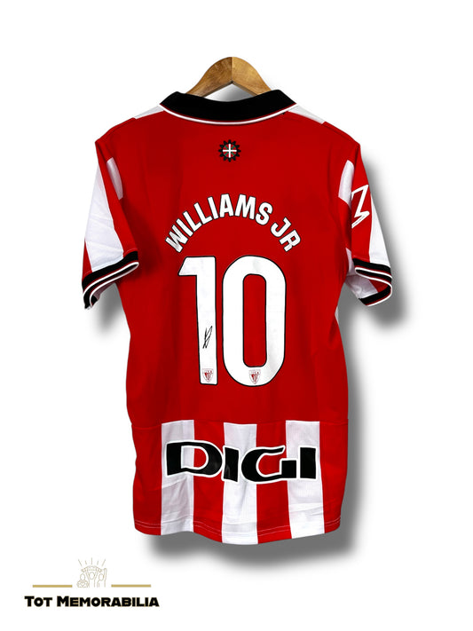 Nico Williams Atheltic Club - Signed Shirt/Jersey - Proof