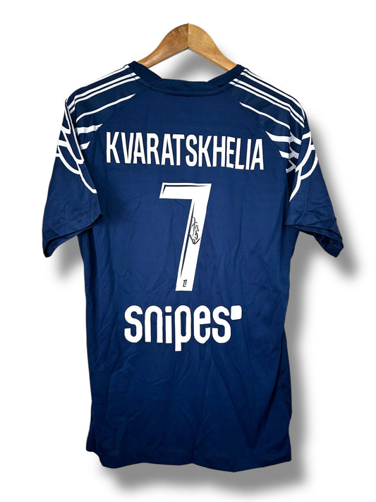 Khvicha Kvaratskhelia PSG - Signed Shirt/Jersey - Proof