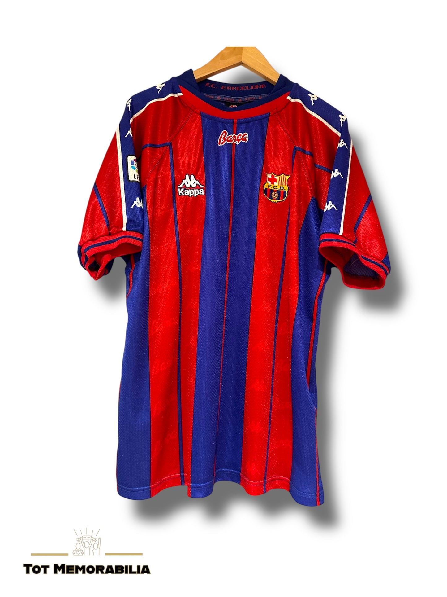 De La Peña Fc Barcelona - Match Worn & Signed Shirt/Jersey