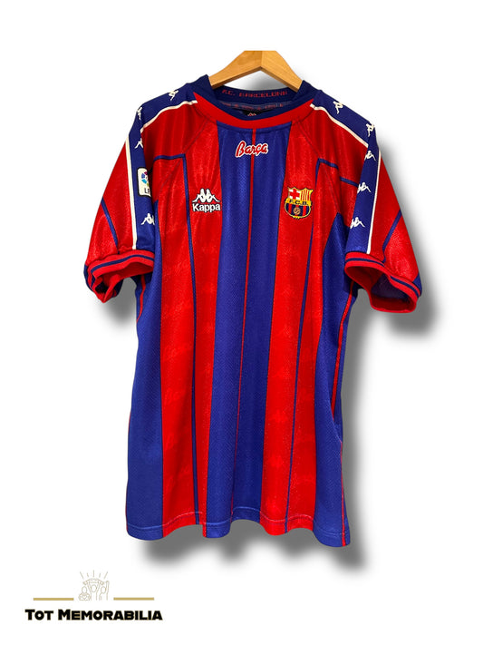 De La Peña Fc Barcelona - Match Worn & Signed Shirt/Jersey