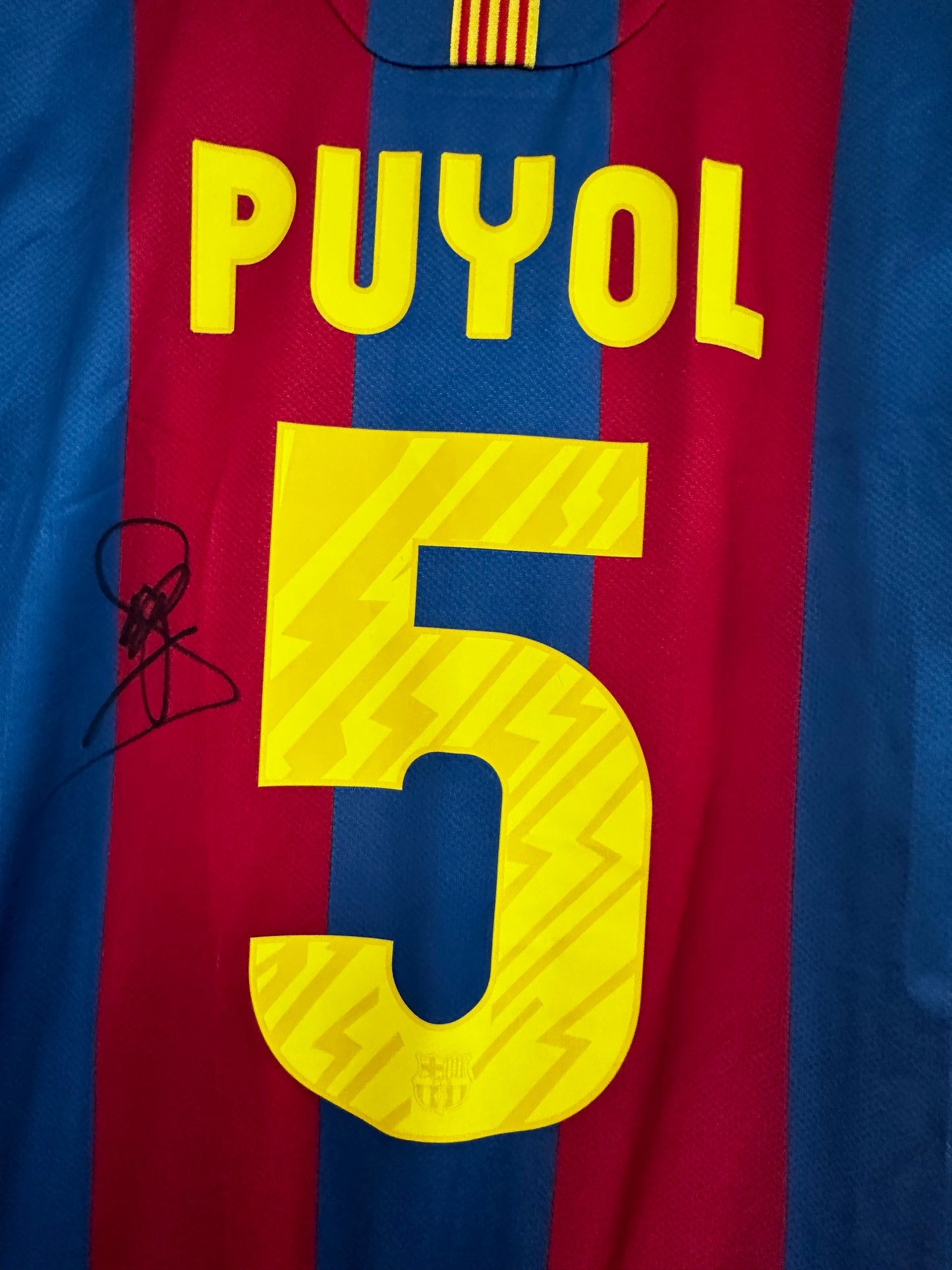 Puyol Fc Barcelona - Signed Shirt/Jersey - With Proof