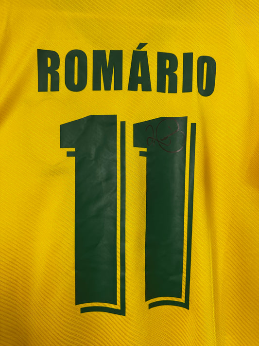 Romario Brazil - Signed Shirt/Jersey - With Proof