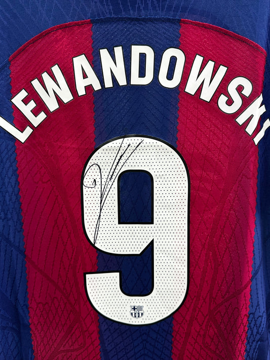 Robert Lewandowski Fc Barcelona - Signed Shirt/Jersey - With Proof