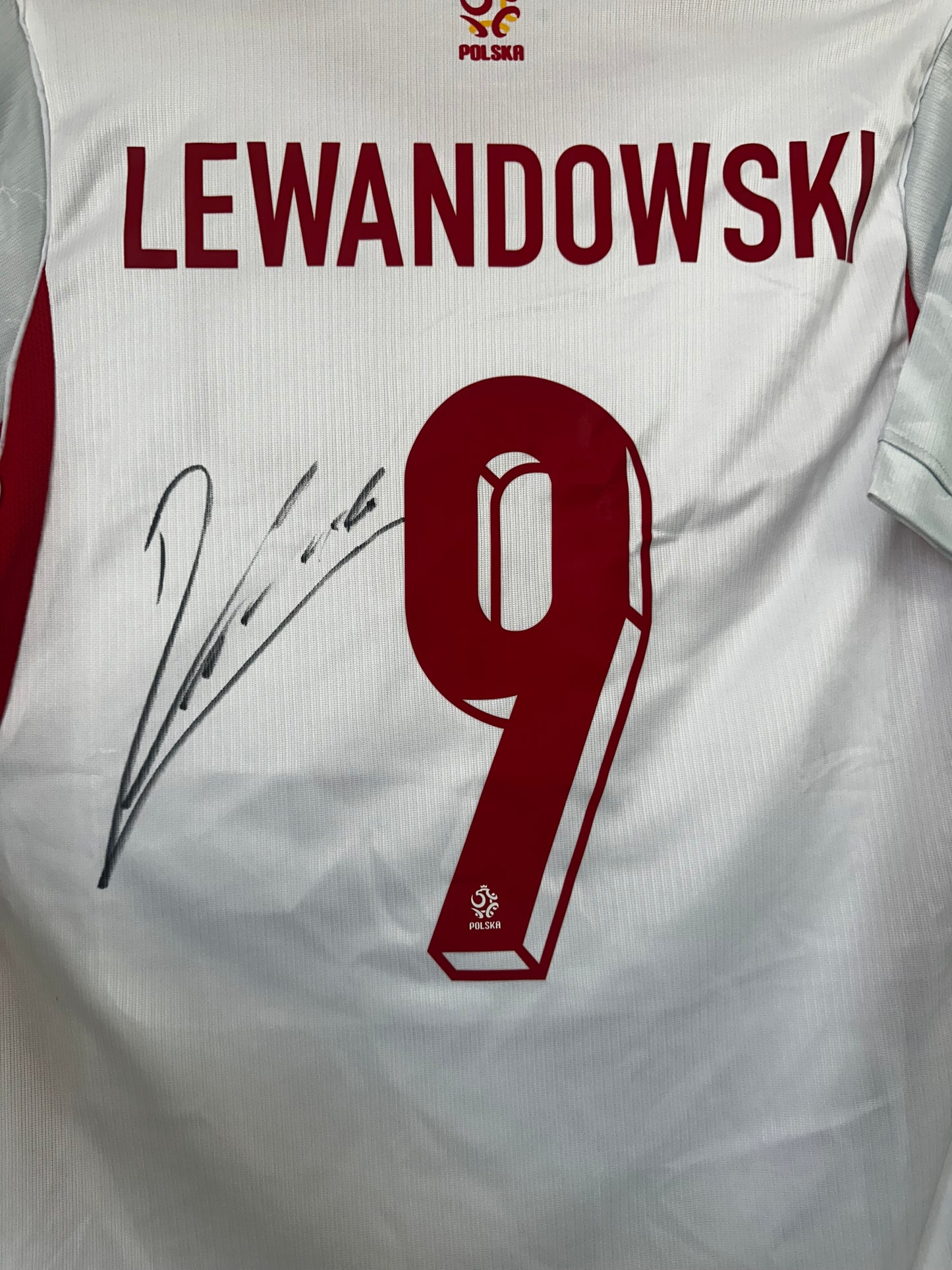 Robert Lewandowski Poland - Signed Shirt/Jersey - With Proof
